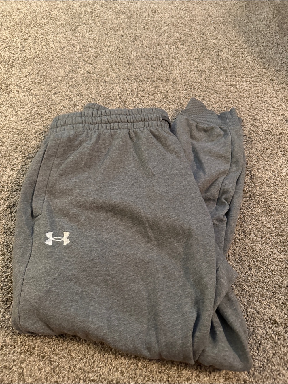 Under Armour Men’s Gray Logo Joggers